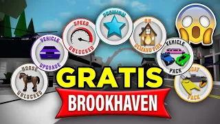 ✅Cómo TENER TODOS LOS GAMEPASS GRATIS en BROOKHAVEN 2024⭐