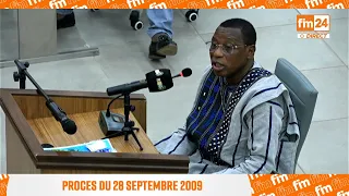 PROCES DES EVENEMENTS DU 28 SEPTEMBRE 2009 MOUSSA DADIS A LA BARRE