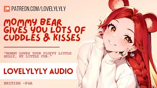 ASMR - Mommy Bear Gives You Cuddles And Kisses🐻🐾🥰 [Little Cub] [Wholesome] [Sleep AID] [Rain]