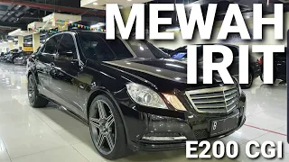 Mercedes W212 E200 CGI The Efficient Luxury Cheap but Not Cheap