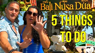 15 More Amazing Things to DO in NUSA DUA BALI. Explore Bali With Us.