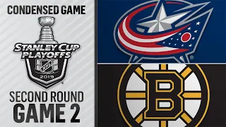 04/27/19 Second Round, Gm2: Blue Jackets @ Bruins