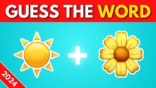 Guess The Word By Emoji in 5 second🧠 | Challenge Your Brain