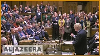 UK PM 'undaunted' by MPs' backing for Brexit extension