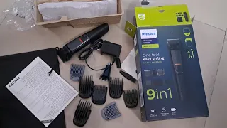 Philips Trimmer | 3000 series 9in1 Multigroom | Full View Unboxing | #philipstrimmer  #amazon #best