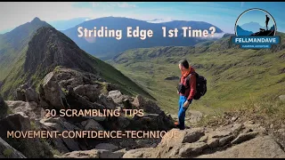 STRIDING EDGE 1st time? 20 SCRAMBLING TIPS for this and others!