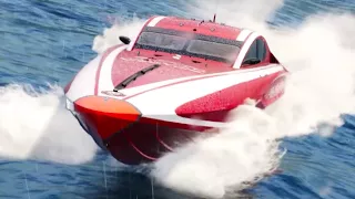 The Crew 2 Official Jaguar Vector V40R Powerboat Trailer