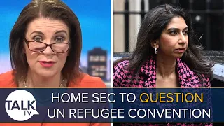“ABSURD!” | Suella Braverman To Question UN Refugee Convention During US Speech