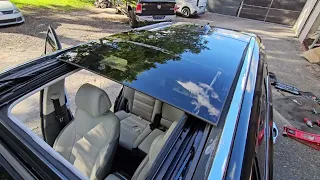 KIA SORENTO HYUNDAI SANTA FE PANO PANORAMIC ROOF NOT CLOSING FIX - CHEAP DIY JOB !