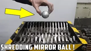 Making a Mirror Polished Japanese Foil Ball and Shredding It !