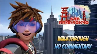 Kingdom Hearts III - San Fransokyo Walkthrough English - No Commentary