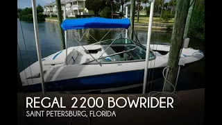 [UNAVAILABLE] Used 2007 Regal 2200 Bowrider in Saint Petersburg, Florida