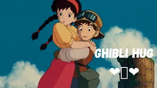 Ghibli hug || The best of anime hug