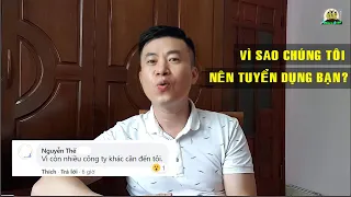 VÌ SAO CHÚNG TÔI NÊN TUYỂN DỤNG BẠN? / Phỏng vấn tìm việc l Duy Đông HR Channel