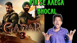 GADAR 3 - The Katha Eand - New Update l Hindi l Sunny Deol l Amisha Patel l Utkarsh Sharma...