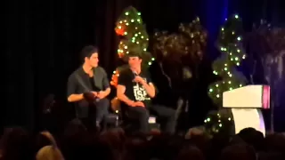 Paul Wesley and Ian Somerhalder panel @ the Vampire Diaries Convention Orlando 12/15/2013