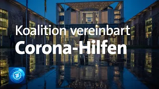 Koalition vereinbart weitere Corona-Hilfen