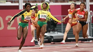 United Kingdom BEAT Jamaica in 4×100m HEATS  || 2022 WORLD CHAMPIONSHIP OREGON