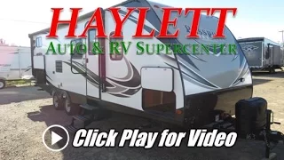 (Sold) HaylettRV - 2018 Keystone Passport 2670BH Bunkhouse Outside Kitchen Ultralite Travel Trailer