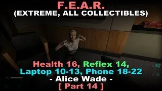 F.E.A.R Walkthrough part 14 ( Extreme difficulty, All collectibles, 100% plot, No commentary ✔ )