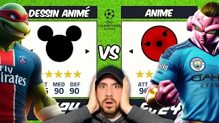 Anime vs Dessin animé sur FC 24