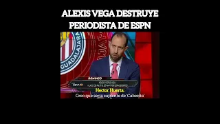 ALEXIS VEGA le CALLA la BOCA de PERIODISTA #futbolpicante #chivas #clausura2023 #monterrey #ligamx