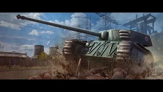 ARL 44 карает с 105мм пушкой .