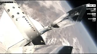 Replay! Virgin Galactic's 1st commercial spaceflight launches with crew - Full Broadcast