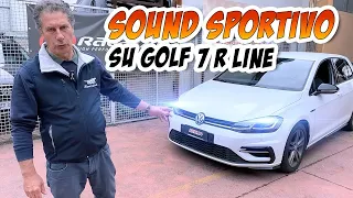 TUNING GOLF 7 R Line abbiamo modificato lo scarico per un sound sportivo motore da corsa omologato