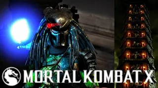 MKX *PREDATOR* KLASSIC TOWER GAMEPLAY!! (HUNTER VARIATION)