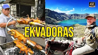 Kelionė į Ekvadorą (1). Egzotiškas maistas, ugnikalniai, kriokliai ir Ispanų palikimas