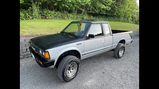 For Sale RARE CLEAN 1986 Nissan Deluxe ST Model 720 EXT Cab 4x4 Loaded With Options + Fuel Injection