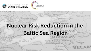 Nuclear Risk Reduction in the Baltic Sea Region