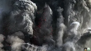Pyroclastic Flows at Southeast Crater / Etna Eruption