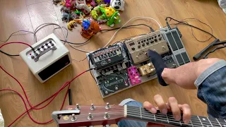 Acoustic Guitar Pedalboard | Looper | Мой педалборд для акустической гитары #pedalboard