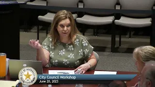City Council Workshop - June 20, 2023