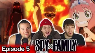 CAN LOIDMAN SAVE ANYA?! | Spy x Family Episode 5 "Will They Pass or Fail?" First Reaction!!