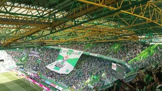 Sporting CP Fans Sing 'O Mundo Sabe Que' in Alvalade