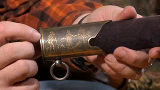 Коллекция старины XIX века: ножи, рогатина и уникальное ружье