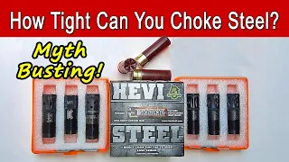 What Is The Best Choke For Steel Shot? – How Tight Is Too Tight? HEVI Steel Pattern Test