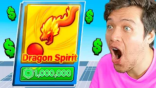 ¡GASTÉ $6,785,356 en LA NUEVA HABILIDAD de BLADE BALL! 🤑🐲 (DRAGON SPIRIT) ROBLOX