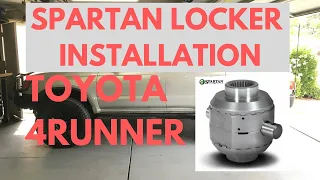 Toyota 4runner Spartan Locker Install (Front Differential)