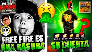 Busque el ID de YOUTUBERS FAMOSOS que ODIARON FREE FIRE😱 Encontre al que Dijo ES BASURA!!