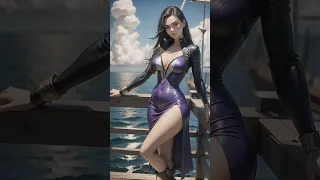 AI Art: Nico Robin from the anime One Piece.