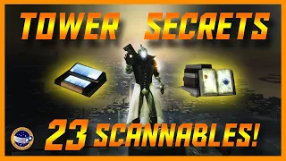 Destiny 2 - How To Find All 23 Scannables in The Tower