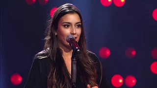 Janna Salhoume sings 'Hey Ya!'   The Voice Belgium