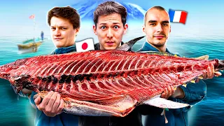 J'emmène 2 poissonniers français 🇫🇷 juger le poisson au Japon