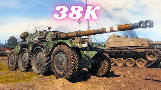 38K Spot + Damage with  Panhard EBR 105 - 18K  & EBR 105 - 20K World of Tanks Replays