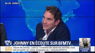 Sébastien Farran évoque "un documentaire ou une illustration" sur le road-trip de Johnny Hallyday