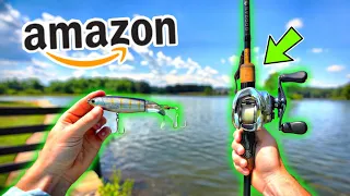 Fishing With THE CHEAPEST Amazon Lures (Any Good?)